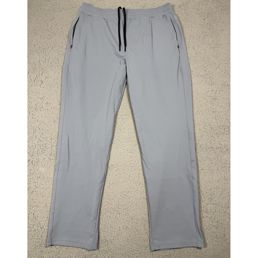 Public Rec Pants Mens 38x32 (38x30) Blue All Day Every Day Stretch‎ Zip